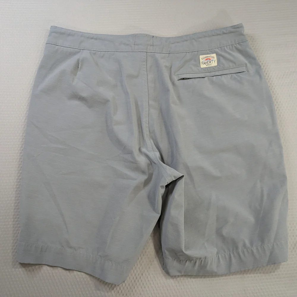 Faherty Light Gray Men's Shorts